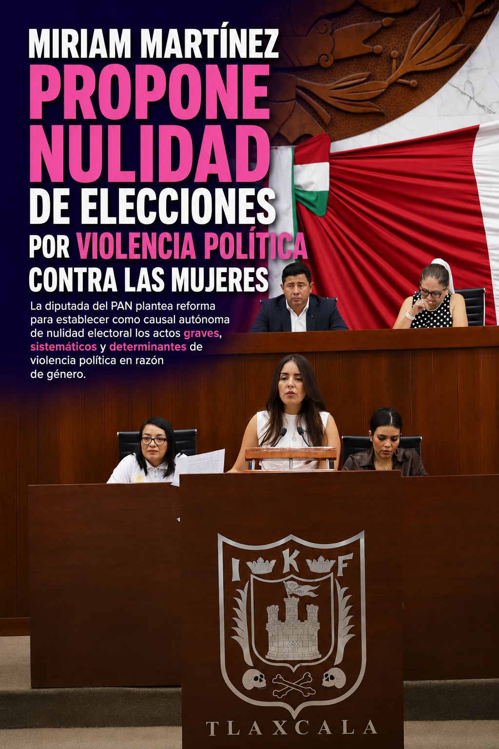 La violencia política contra las mujeres también debe anular elecciones: Miriam Martínez